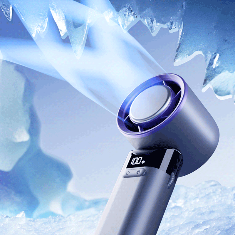 Semiconductor handheld portable small desktop infinite turbine mini usb fan