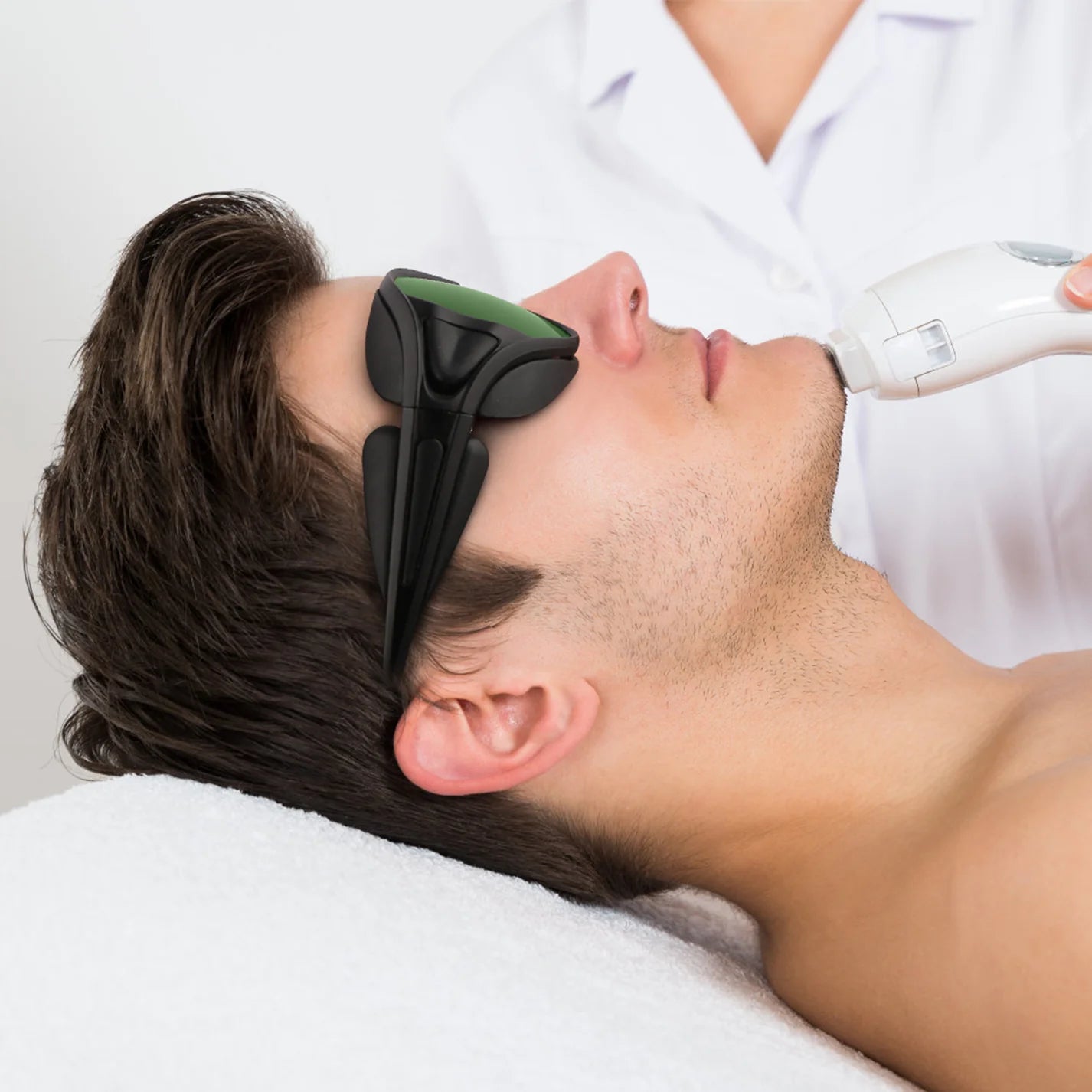 Red Light Therapy Glasses, Eyes Protection for Tanning Goggles