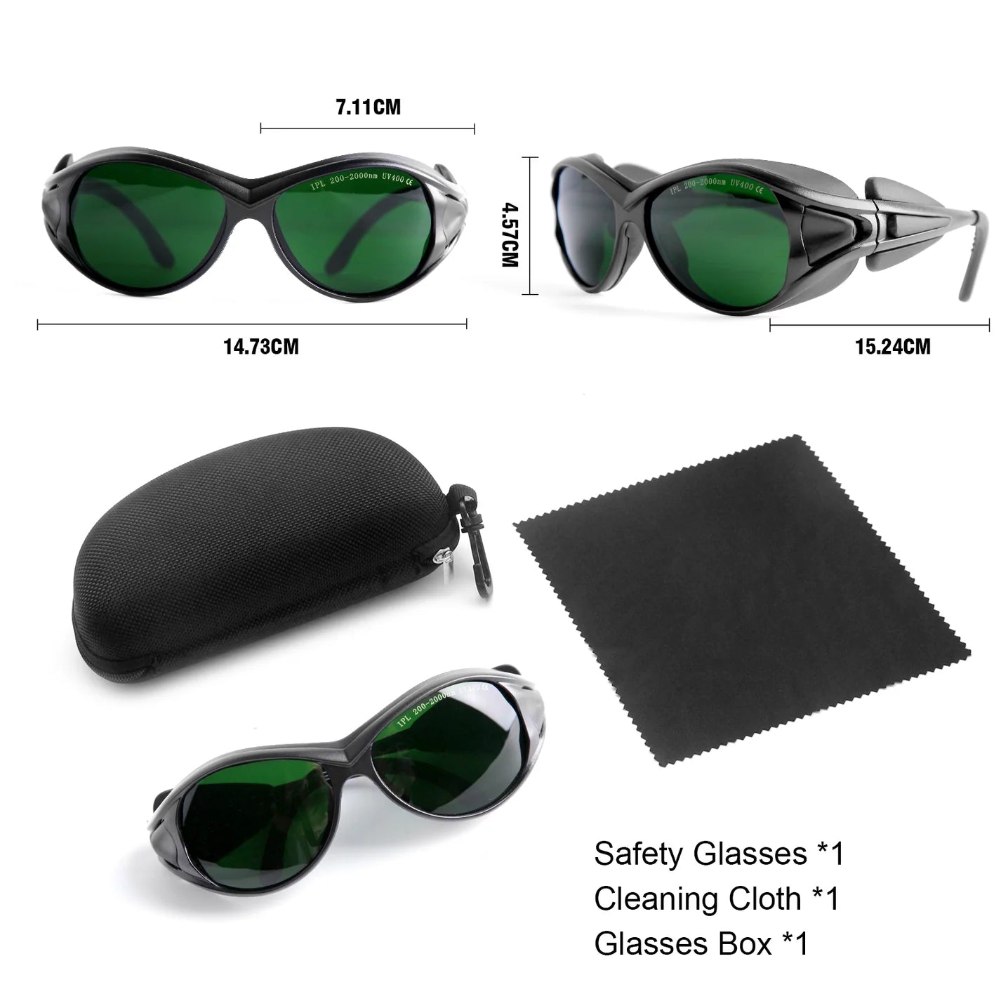 Red Light Therapy Glasses, Eyes Protection for Tanning Goggles
