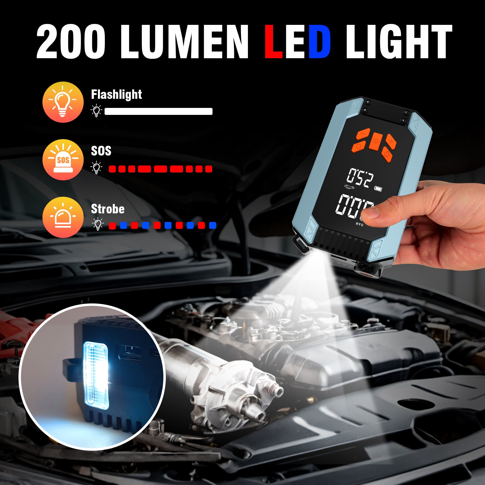 Car Battery Jump Starter