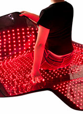 Multifunctional red light therapy sleeping bag
