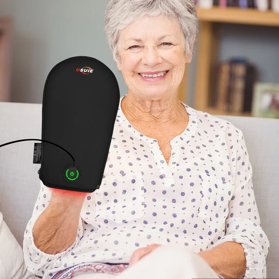 USUIE Red Light Infrared Therapy Device For Hand Pain Relief Glove