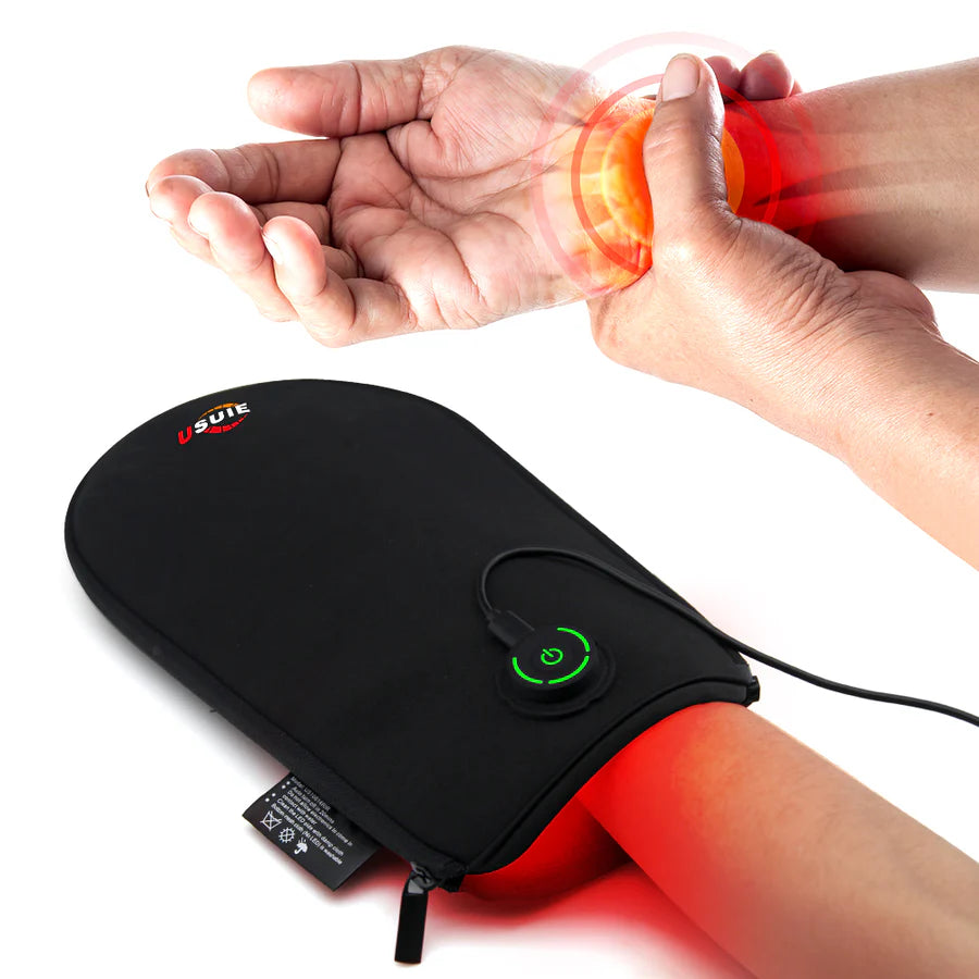 USUIE Red Light Infrared Therapy Device For Hand Pain Relief Glove