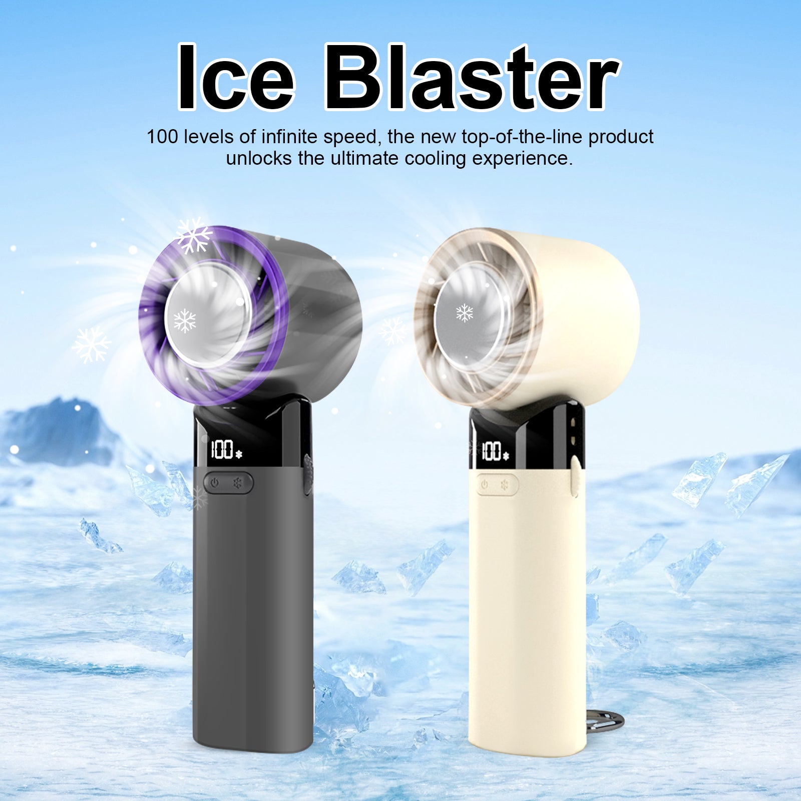 Semiconductor handheld portable small desktop infinite turbine mini usb fan