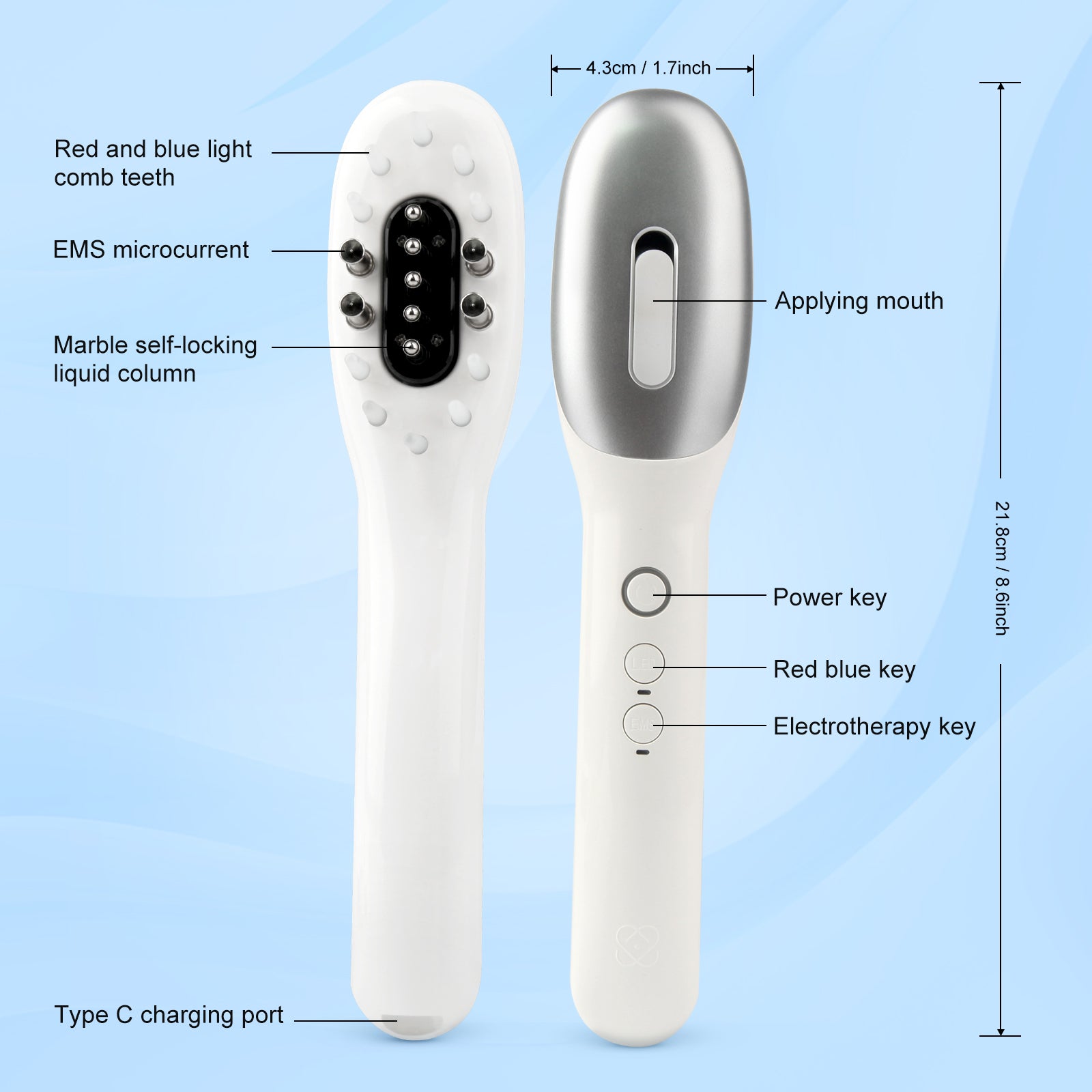 Laser Therapy Hair Growth Comb