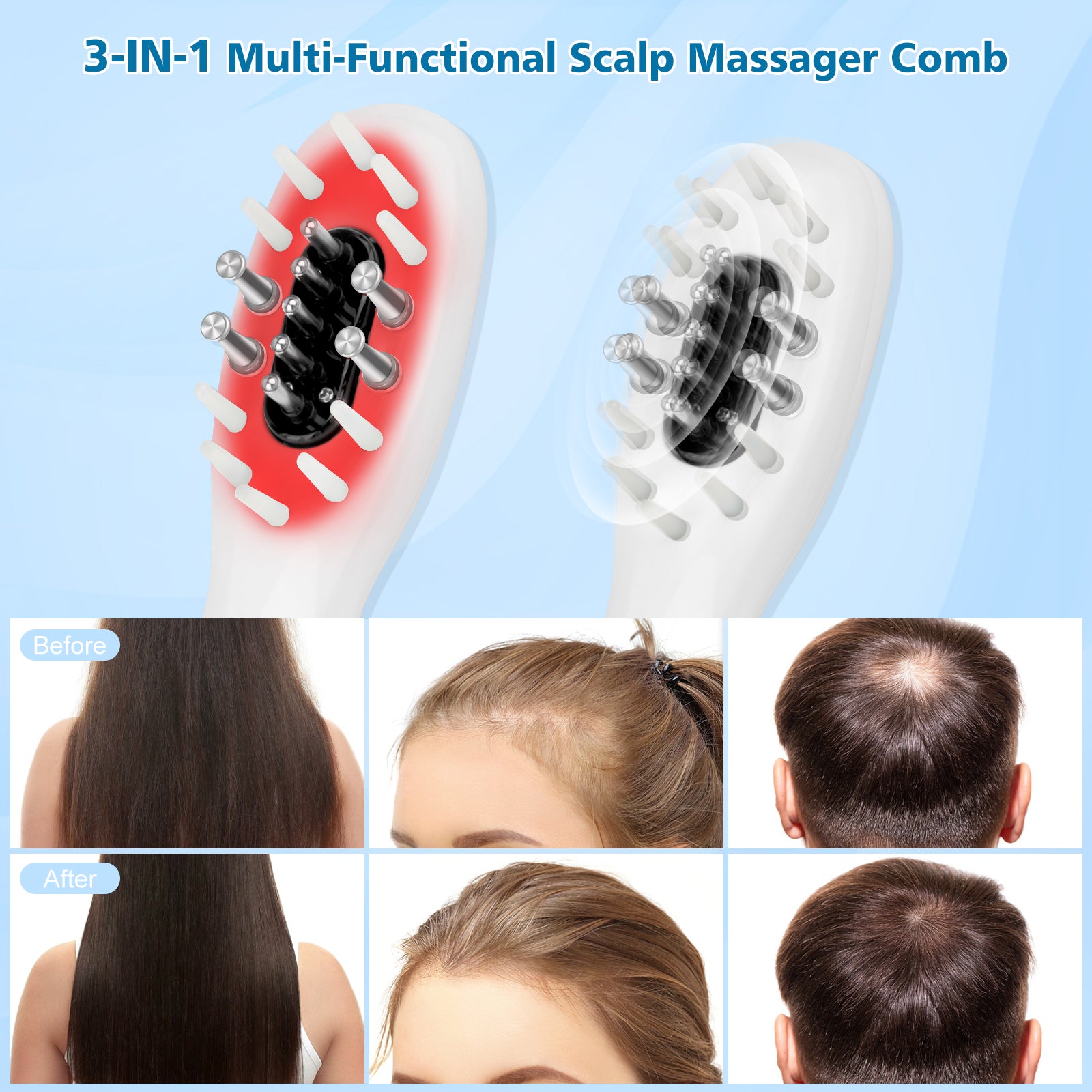 Laser Therapy Hair Growth Comb