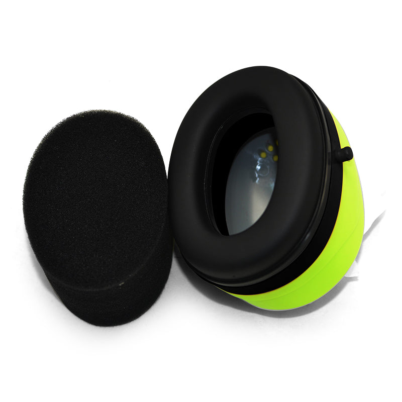 Noise-cancelling earmuffs