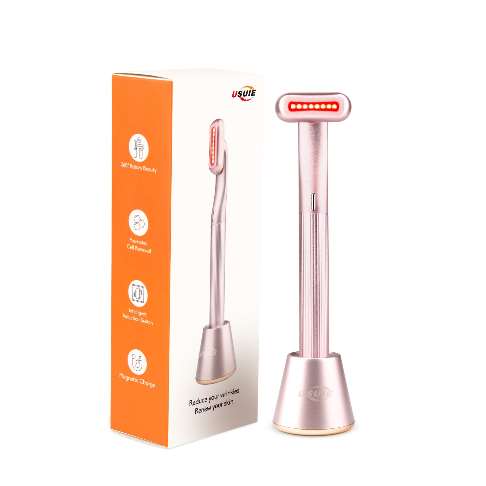 Usuie Red Light Therapy Skincare Wand