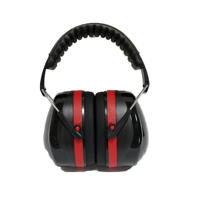 Noise-cancelling earmuffs