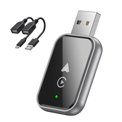 Wireless CarPlay Adapter for iPhone, Convert Wired to Wireless Apple CarPlay Adapter, Mini Size with Extension
